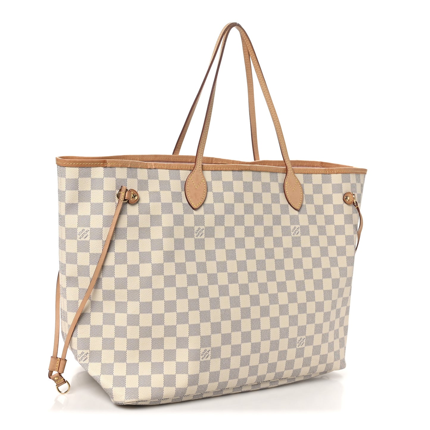 Damier Azur Neo Neverfull GM Rose Ballerine