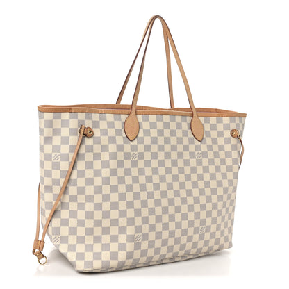 Louis Vuitton Damier Azur Neo Neverfull GM Rose Ballerine 3 of 10