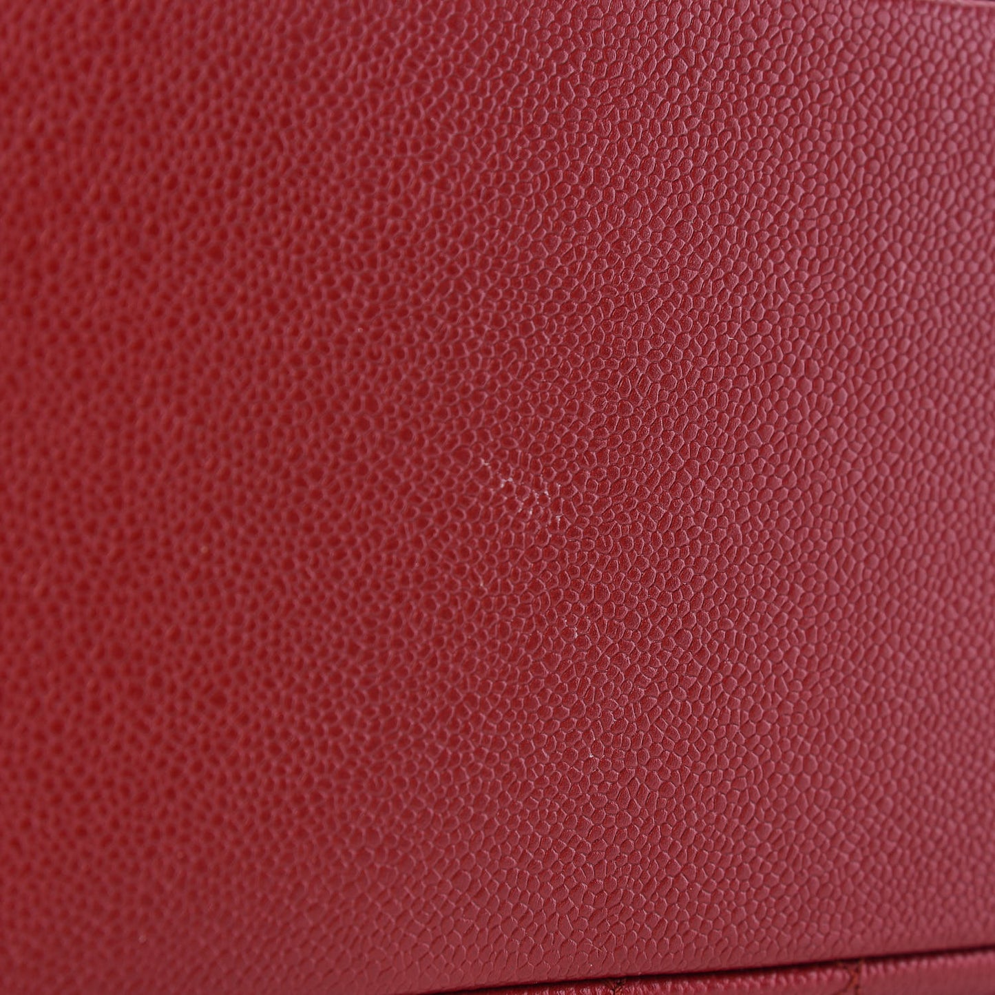 Caviar Quilted Grand Shopping Tote GST Red