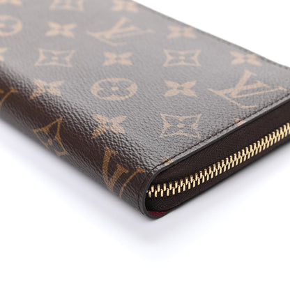 Louis Vuitton Monogram Zippy Wallet Fuchsia 8 of 9