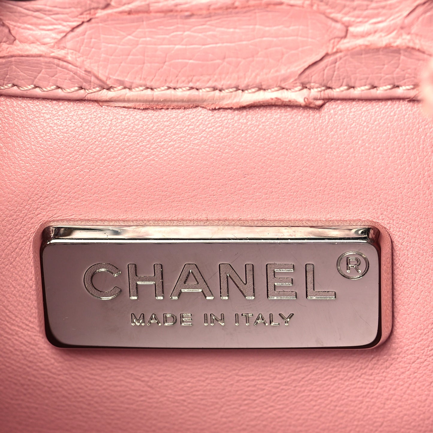 Python Small Gabrielle Backpack Light Pink