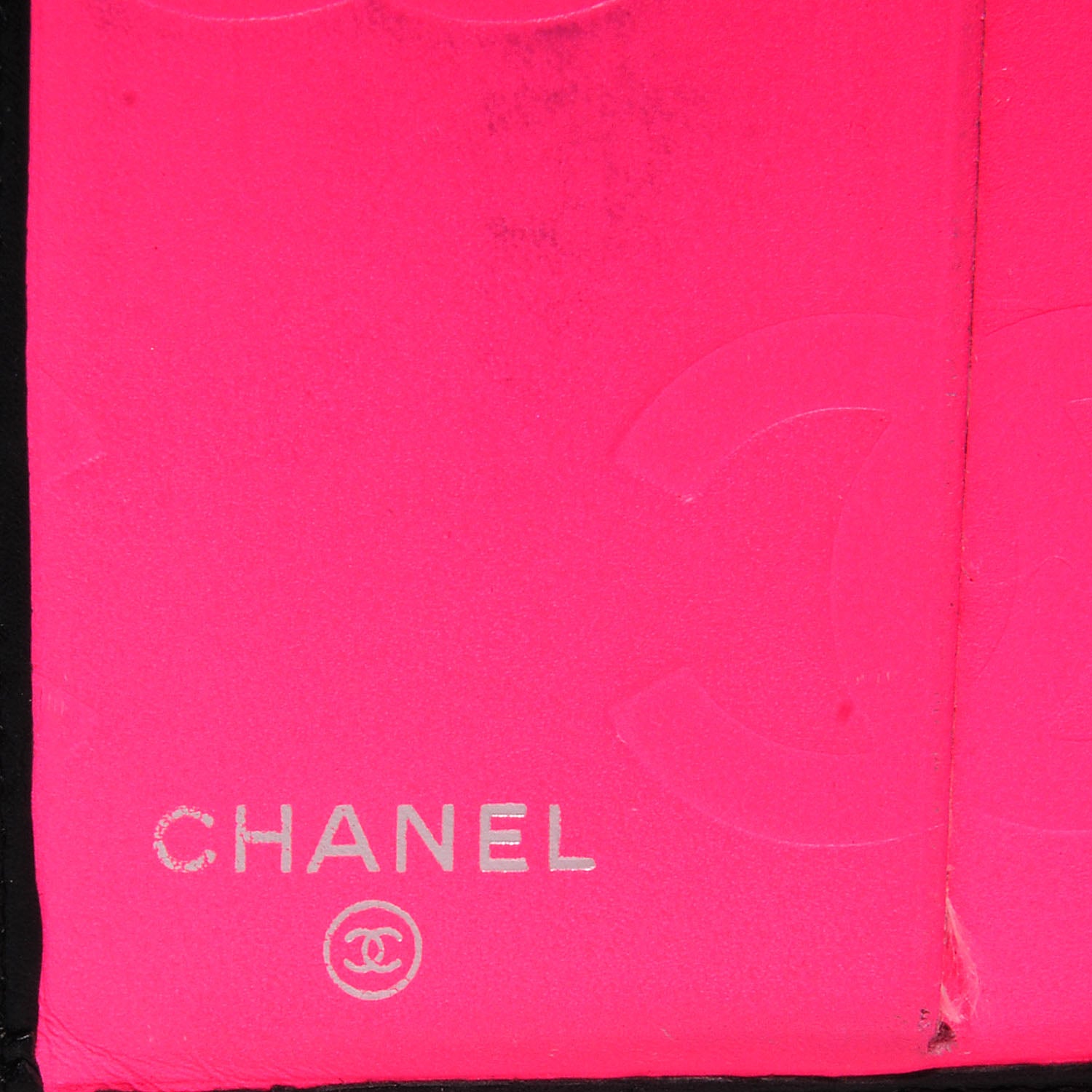 Chanel Calfskin Quilted Cambon Bi-Fold Wallet Black 6 of 7