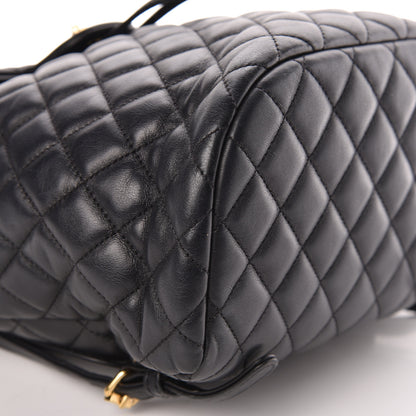 Chanel Lambskin Quilted Small Urban Spirit Backpack Black 10 of 12