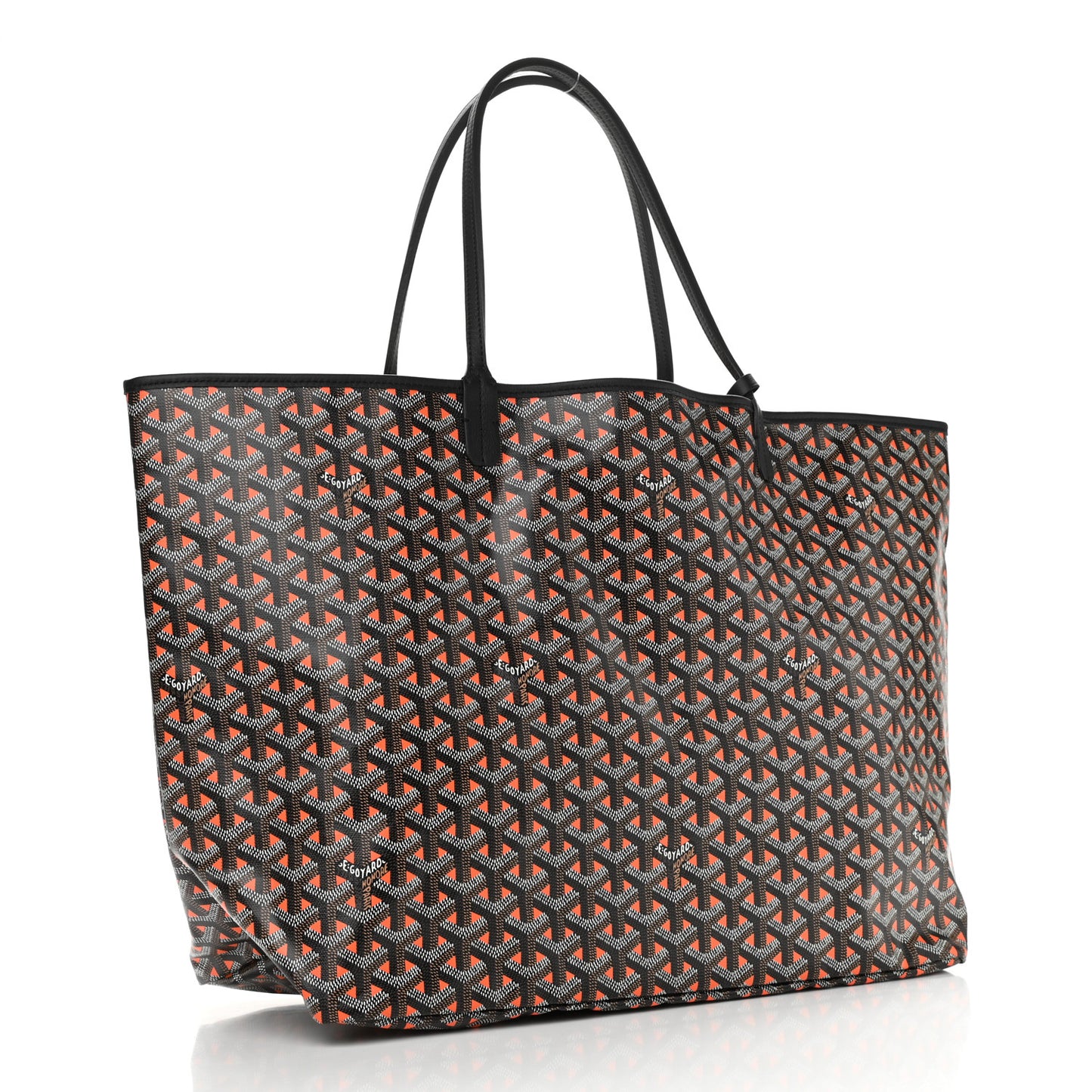 Goyardine Saint Louis Claire Voie GM Black Orange