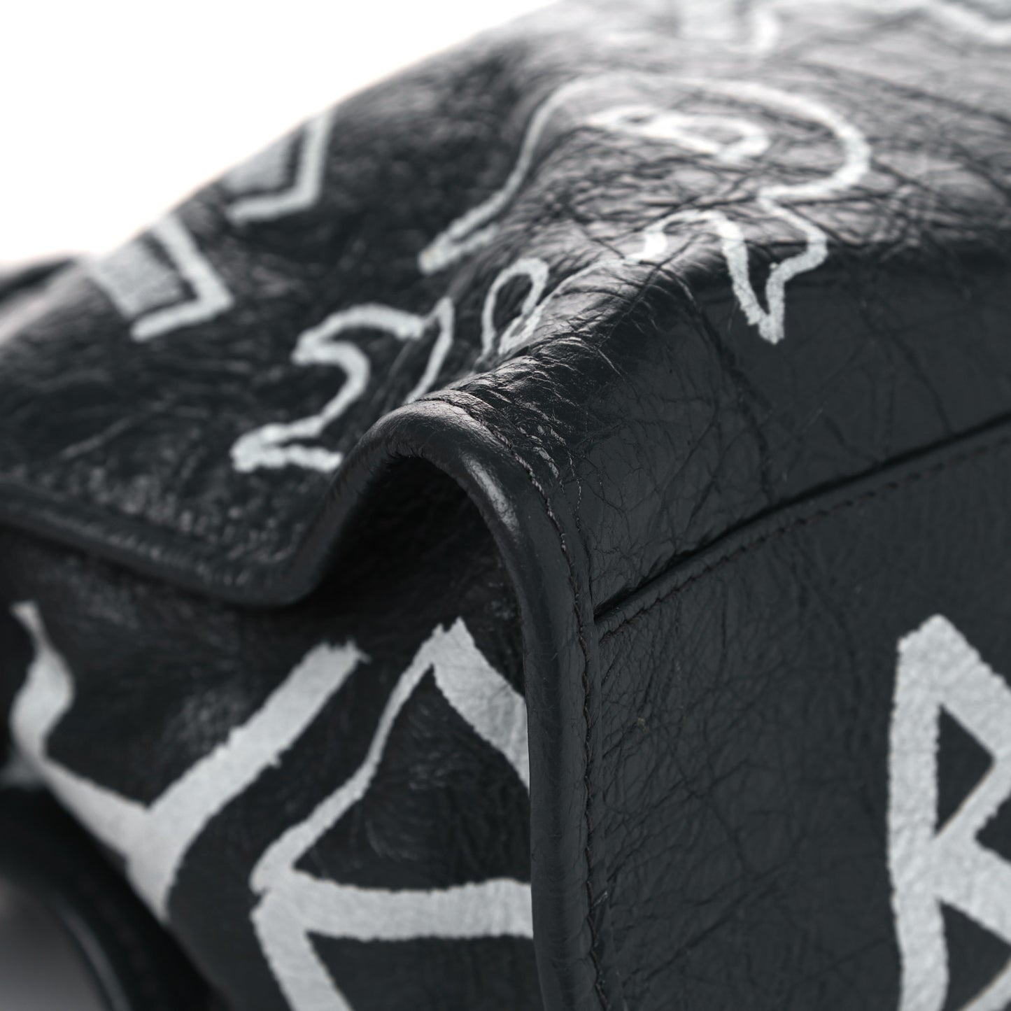 Agneau Arena Graffiti All Over Classic Hardware City Gris Fossile White
