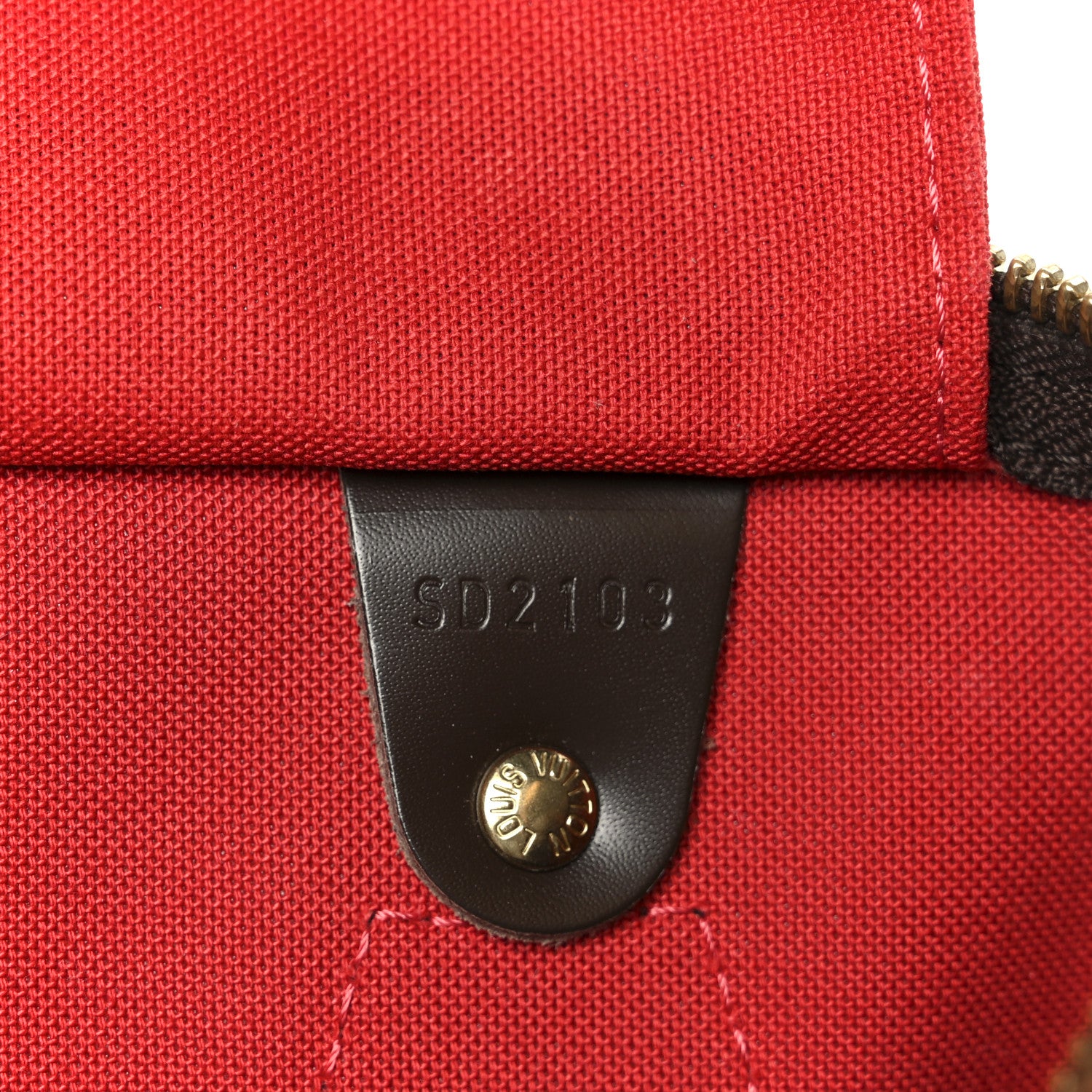 Louis Vuitton Damier Ebene Speedy 30 8 of 12