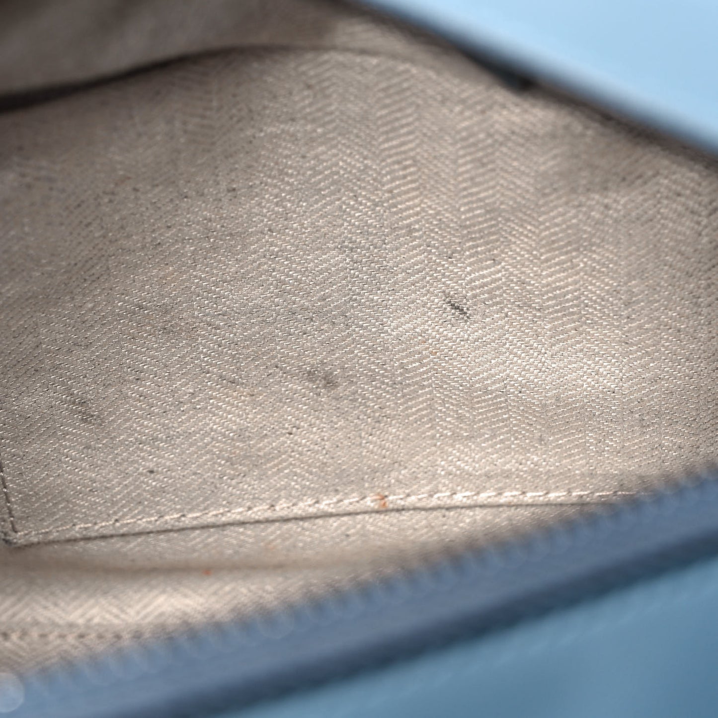 Calfskin Small Puzzle Bag Stone Blue