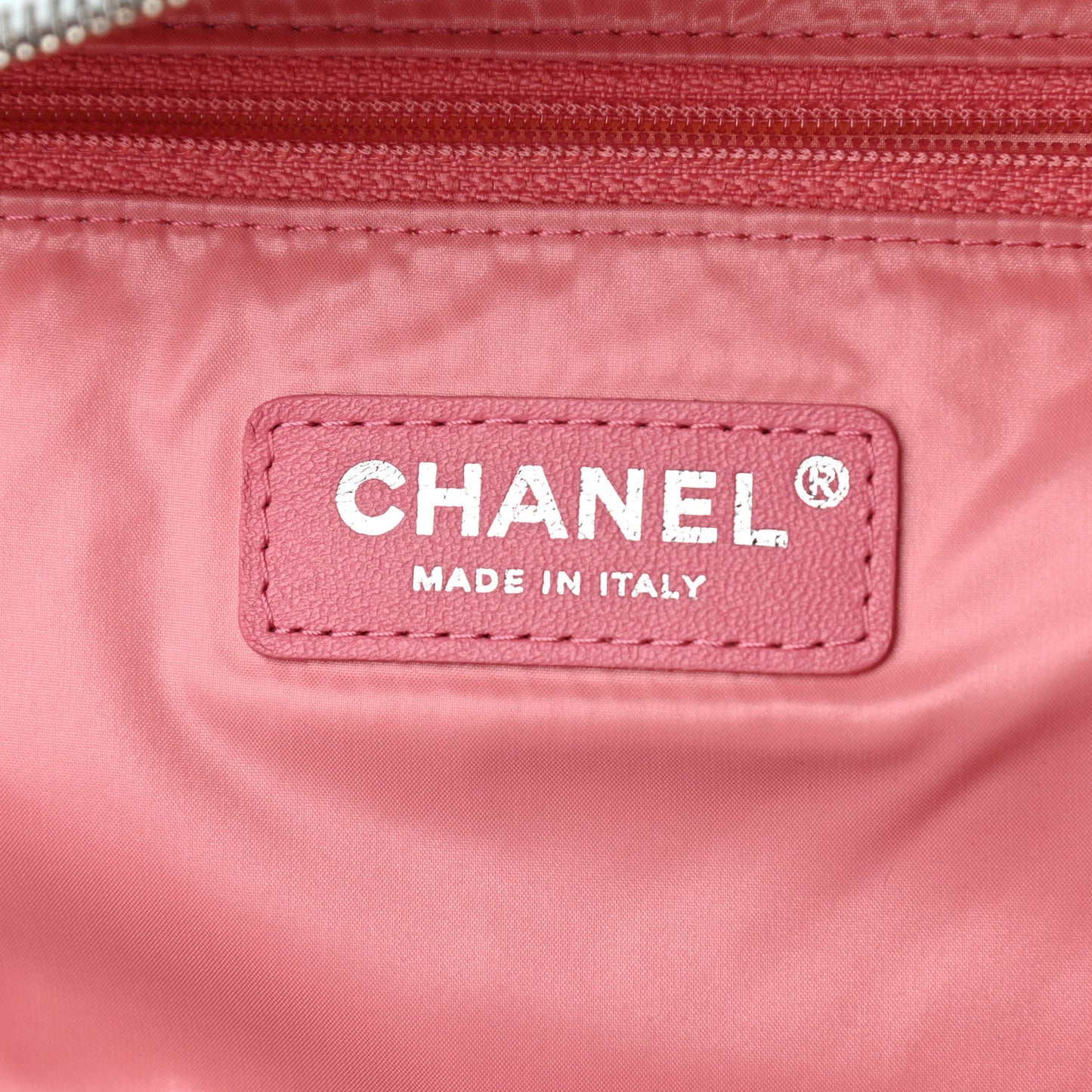 Nylon Stitched Printed Logo Backpack Multicolor