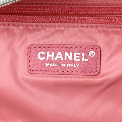 Chanel Nylon Stitched Printed Logo Backpack Multicolor 6 of 12