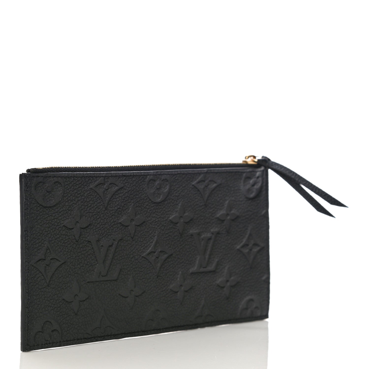 Louis Vuitton Empreinte Felicie Chain Wallet Zippered Insert Black 3 of 9