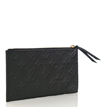 Louis Vuitton Empreinte Felicie Chain Wallet Zippered Insert Black 3 of 9