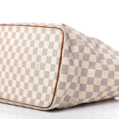 Louis Vuitton Damier Azur Saleya MM 7 of 11