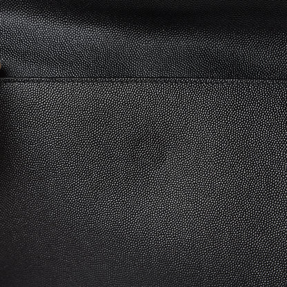Saint Laurent Grain De Poudre Uptown Pouch Black 8 of 9