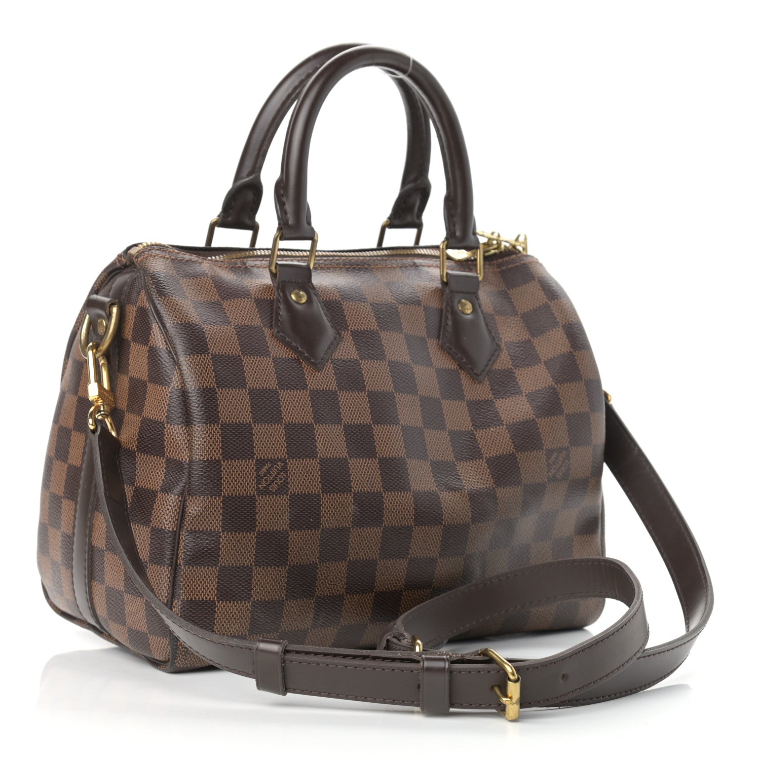 Louis Vuitton Damier Ebene Speedy Bandouliere 25 3 of 15