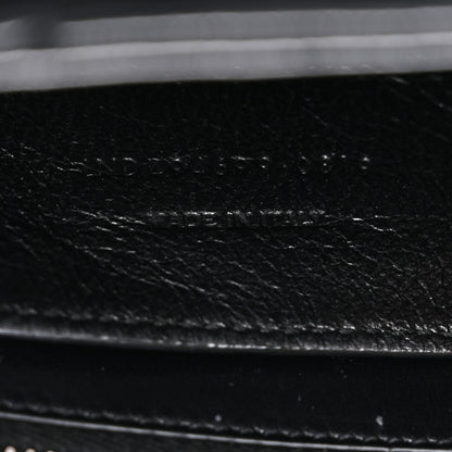 Saint Laurent Calfskin Y Quilted Monogram Small Loulou Chain Satchel Black 7 of 10