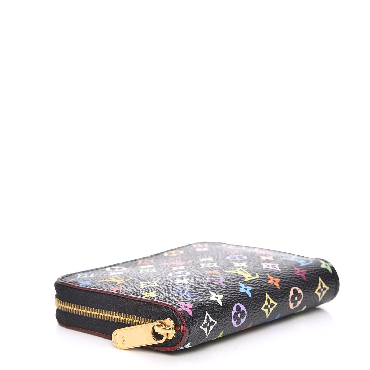 Monogram Multicolor Zippy Coin Purse Black Grenade