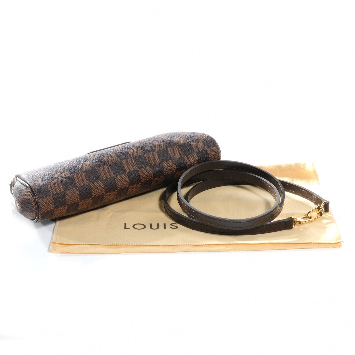 Damier Ebene Eva Clutch