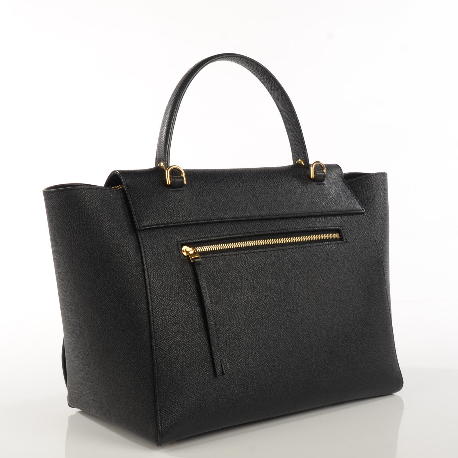 Celine Grained Calfskin Mini Belt Bag Black 3 of 7