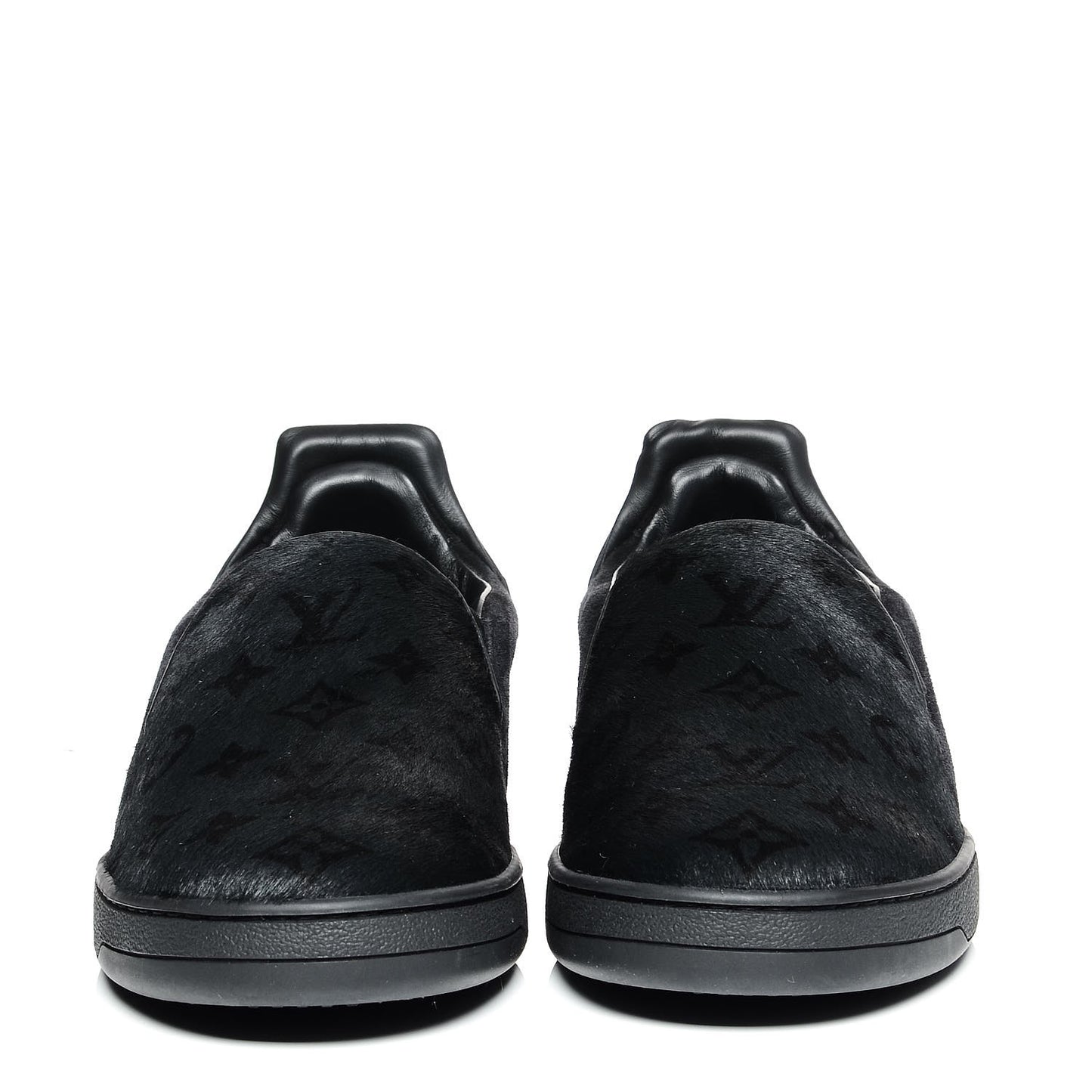 Pony Hair Frontrow Slip On Sneakers 6 Anthracite