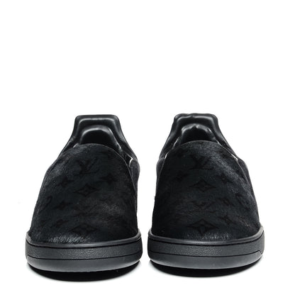 Louis Vuitton Pony Hair Frontrow Slip On Sneakers 6 Anthracite 2 of 10