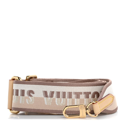 Louis Vuitton Jacquard Speedy Bandouliere 20 Shoulder Strap Beige 1 of 11