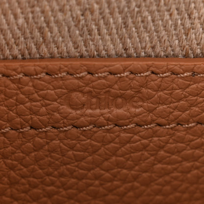 Chloe Grained Calfskin Small Marcie Saddle Bag Wood Rose 6 of 10