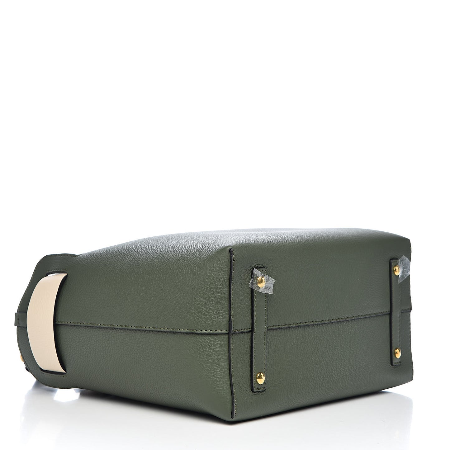 Soft Grain Calfskin Medium Belt Bag Sage Green