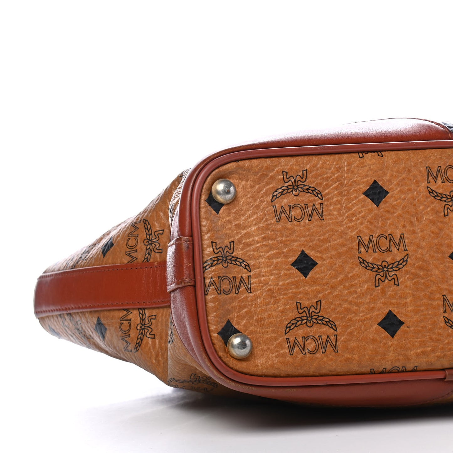 Visetos Mini Shopper Tote Cognac