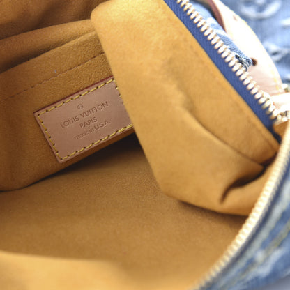 Louis Vuitton Denim Baggy GM Blue 8 of 9