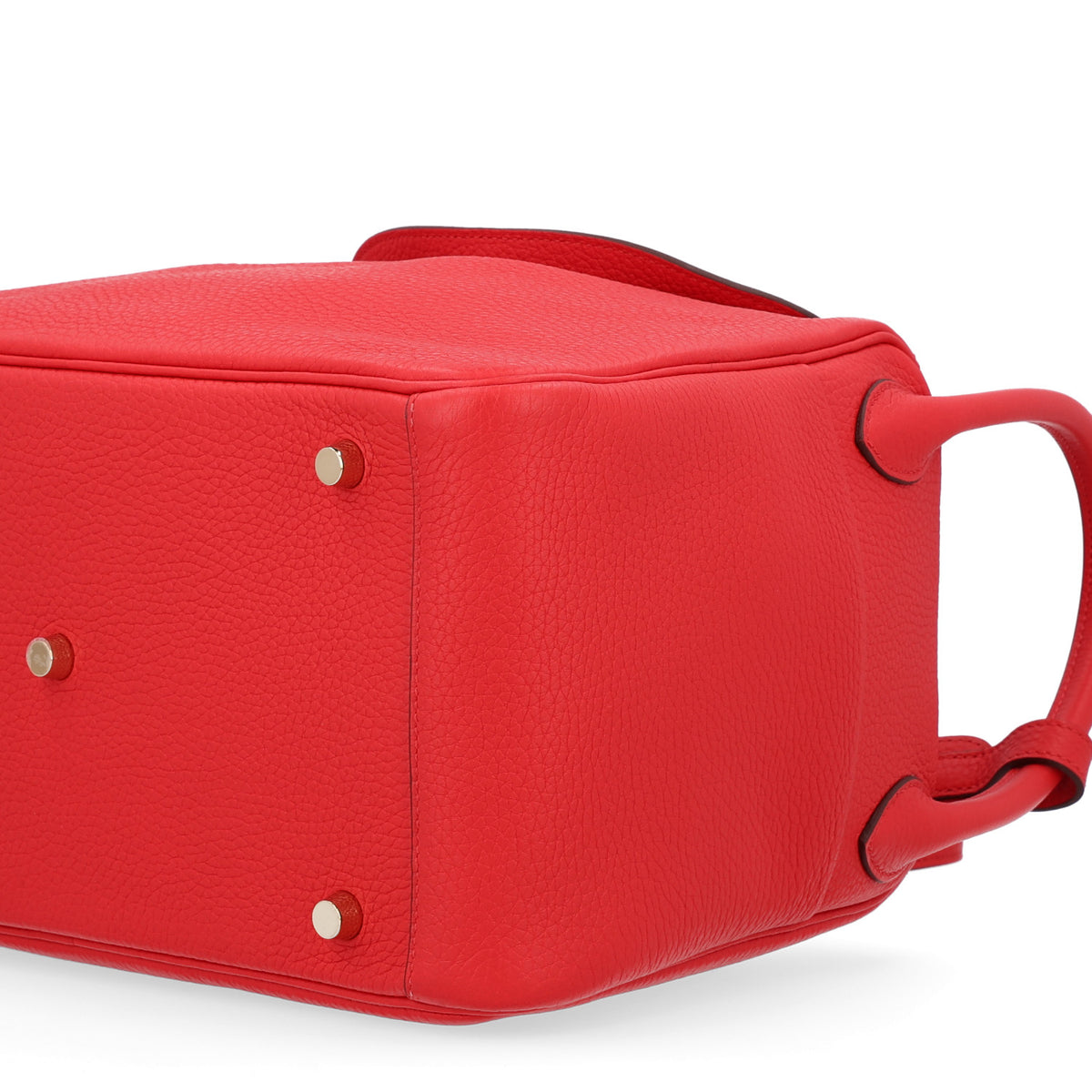 Hermes Taurillon Clemence Lindy 30 Rouge De Coeur 10 of 10