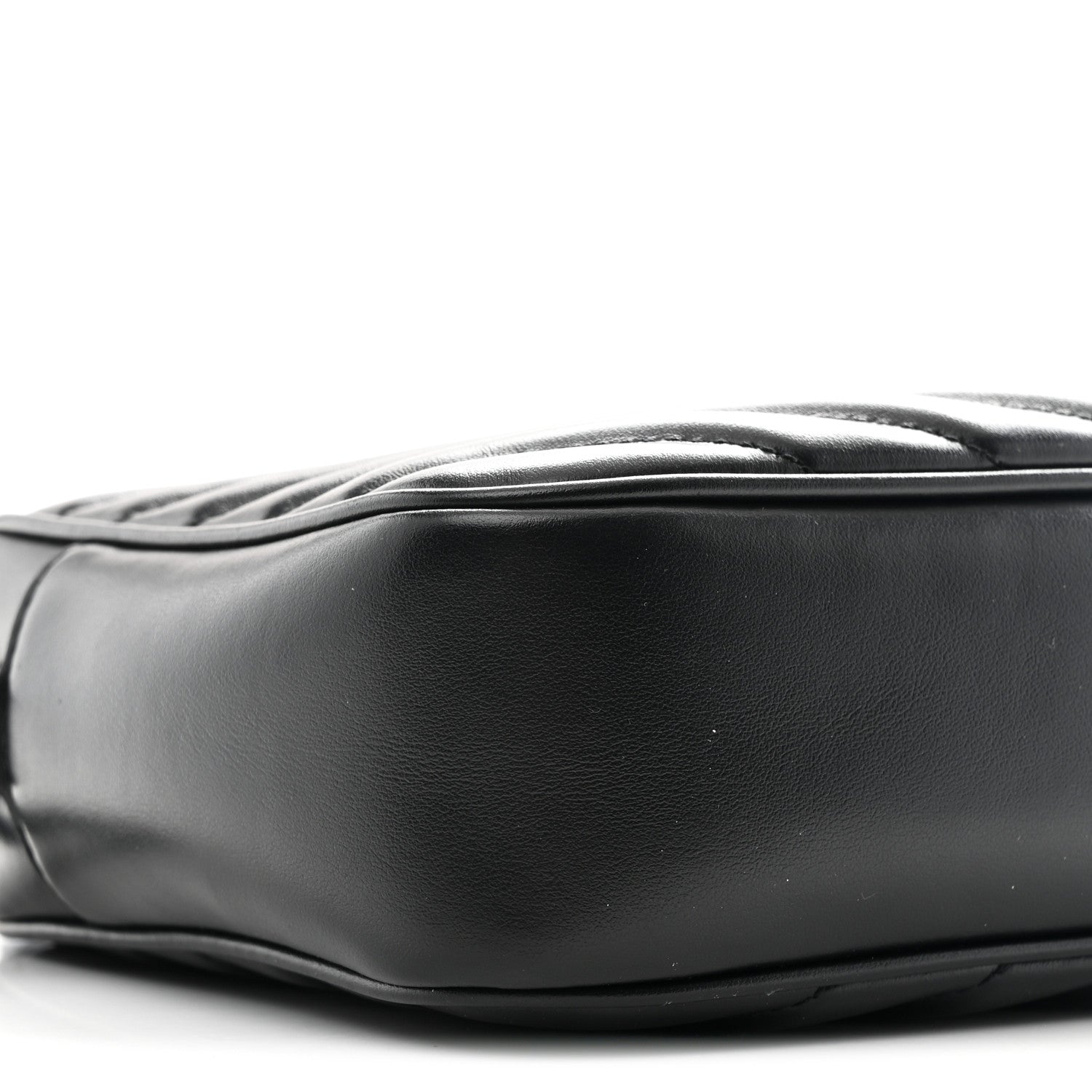 Saint Laurent Calfskin Matelasse Monogram Lou Camera Bag Black 9 of 10
