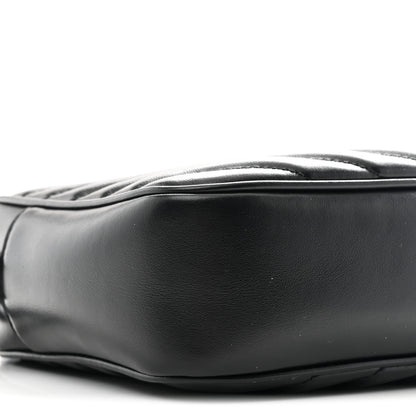 Saint Laurent Calfskin Matelasse Monogram Lou Camera Bag Black 9 of 10