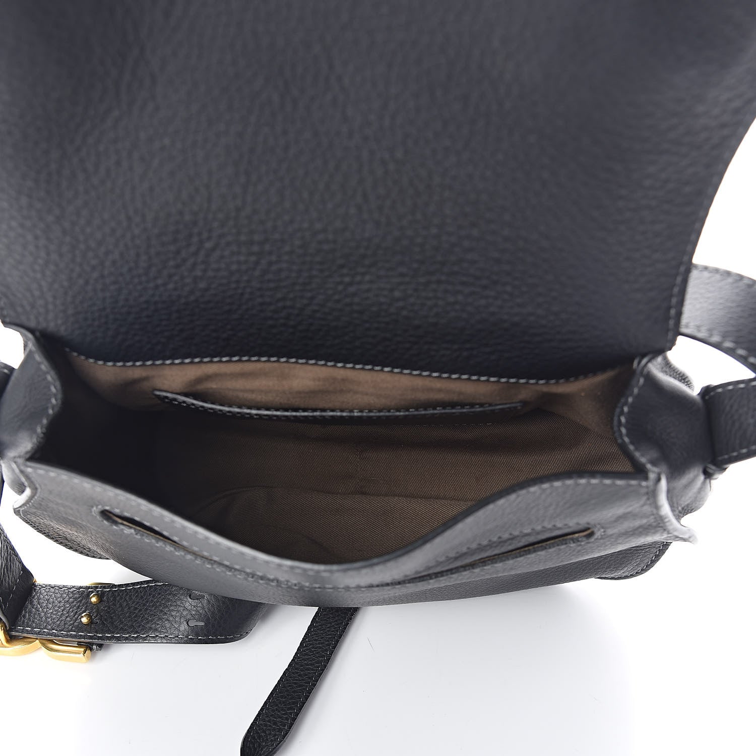 Chloe Calfskin Medium Marcie Round Crossbody Bag Black 5 of 10