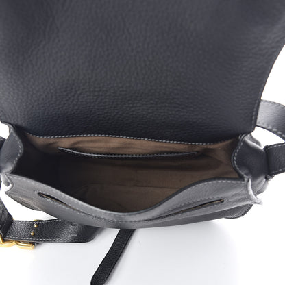 Chloe Calfskin Medium Marcie Round Crossbody Bag Black 5 of 10
