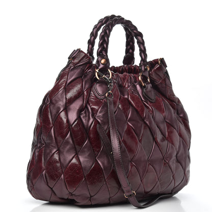 Miu Miu Vitello Patchwork Harlequin Bag Ribes 3 of 11