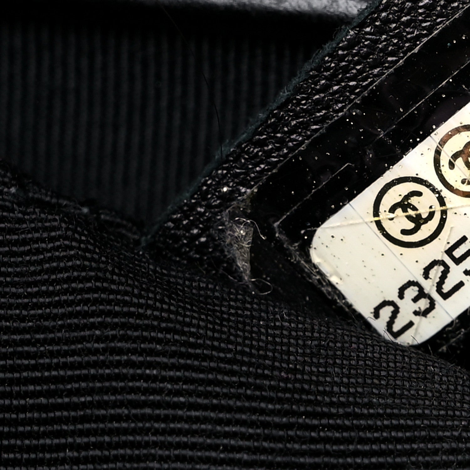 Chanel Calfskin Stitched Large Straight Lines Shopping Tote Black 8 of 18