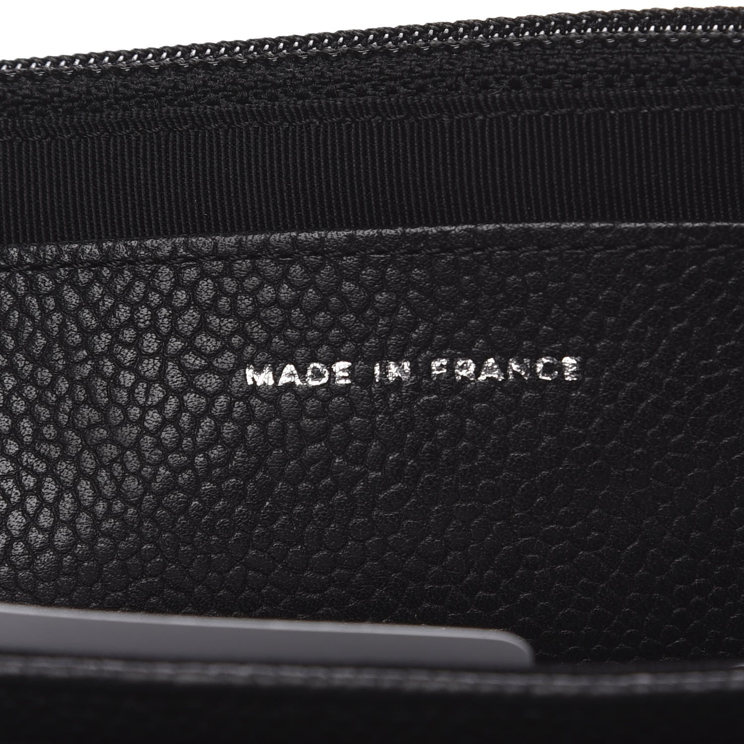 Chanel Caviar Half Moon Wallet On Chain WOC Black 8 of 13