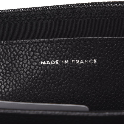 Chanel Caviar Half Moon Wallet On Chain WOC Black 8 of 13