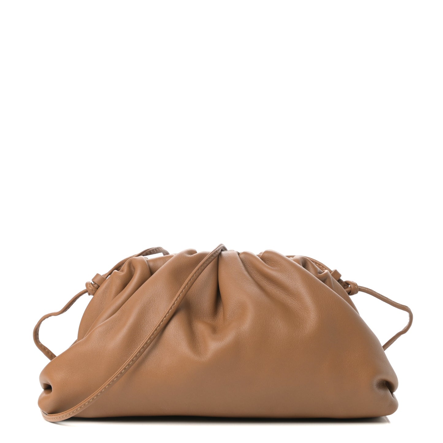 Butter Calfskin The Mini Pouch Cammello