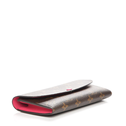 Louis Vuitton Monogram Emilie Wallet Hot Pink 4 of 8