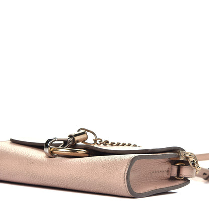 Chloe Goatskin Mini Faye Shoulder Bag Cement Pink 9 of 9