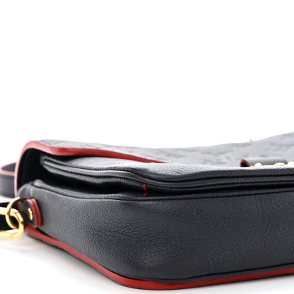 Louis Vuitton LOUIS VUITTON Empreinte Pochette Metis Marine Rouge 7 of 8