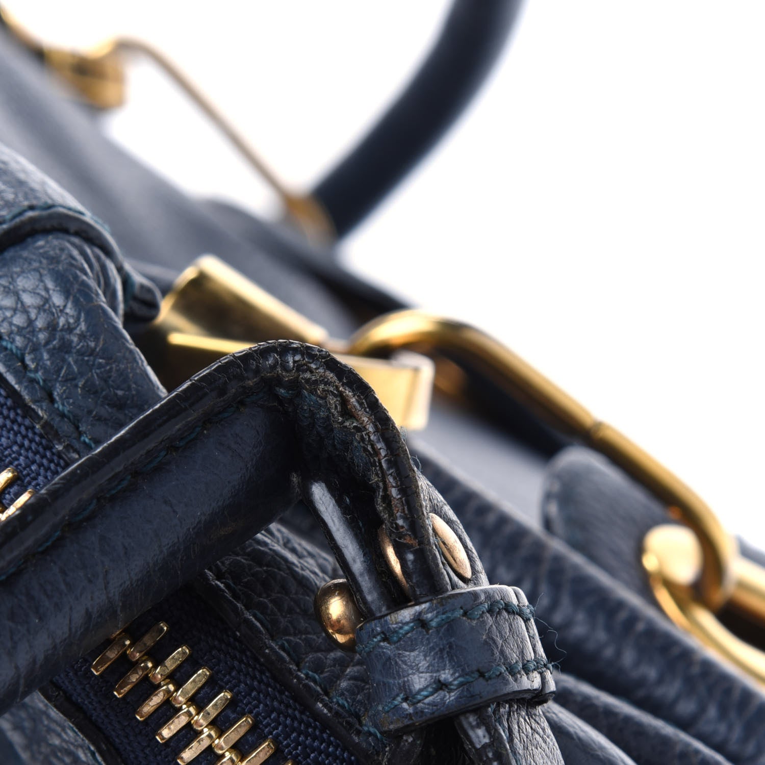 Chloe Calfskin Medium Paraty Navy 26 of 31