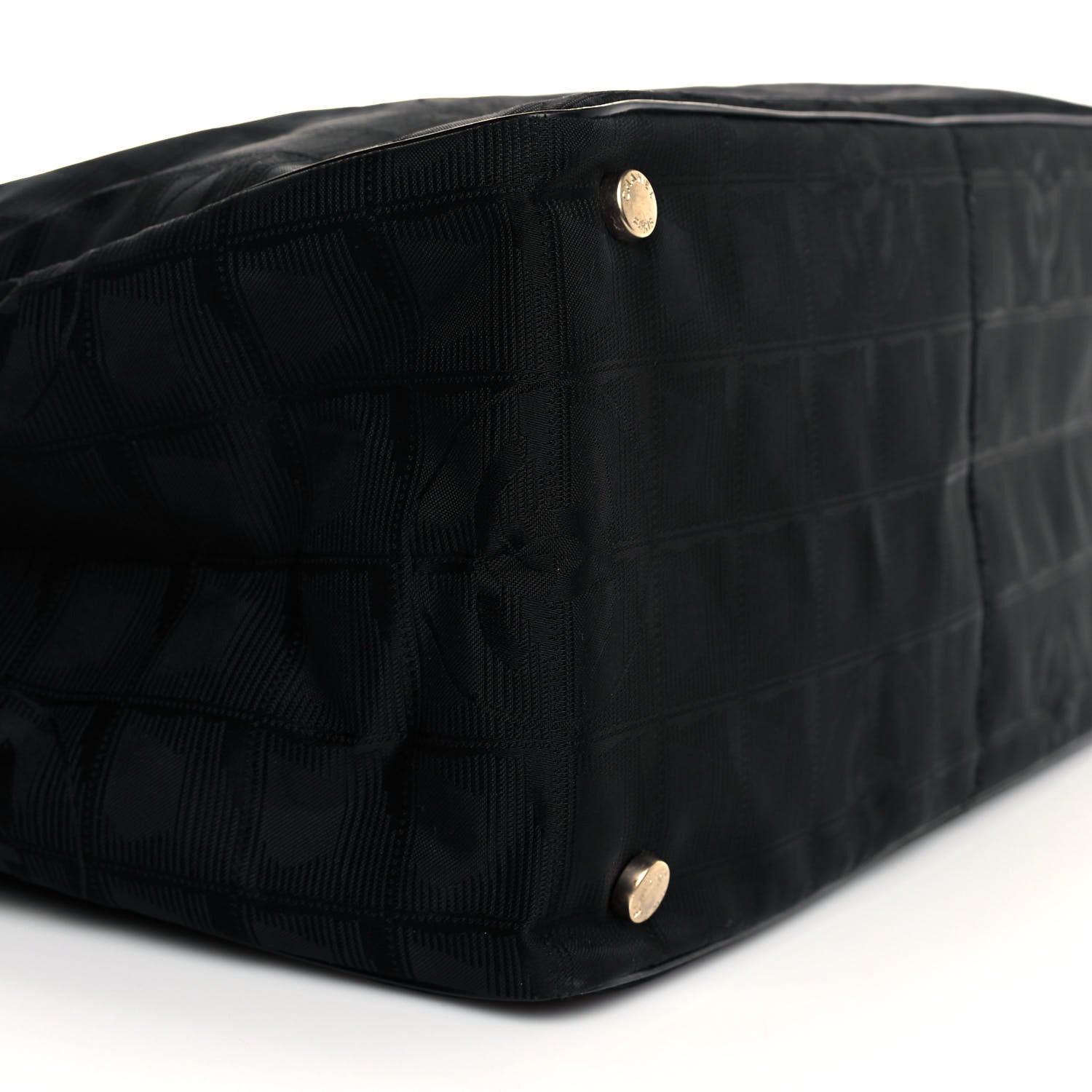 Chanel Nylon Medium Travel Tote Black 10 of 11