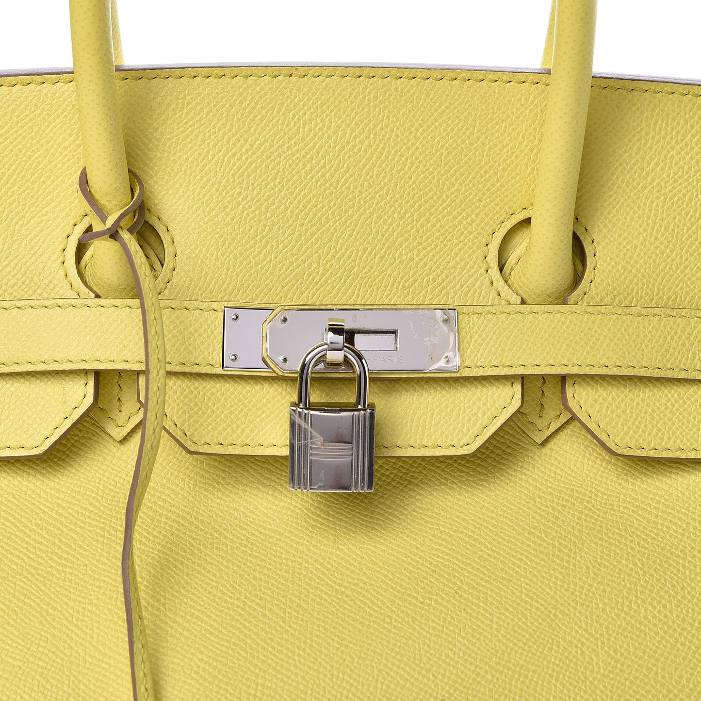 Epsom Birkin 35 Lime