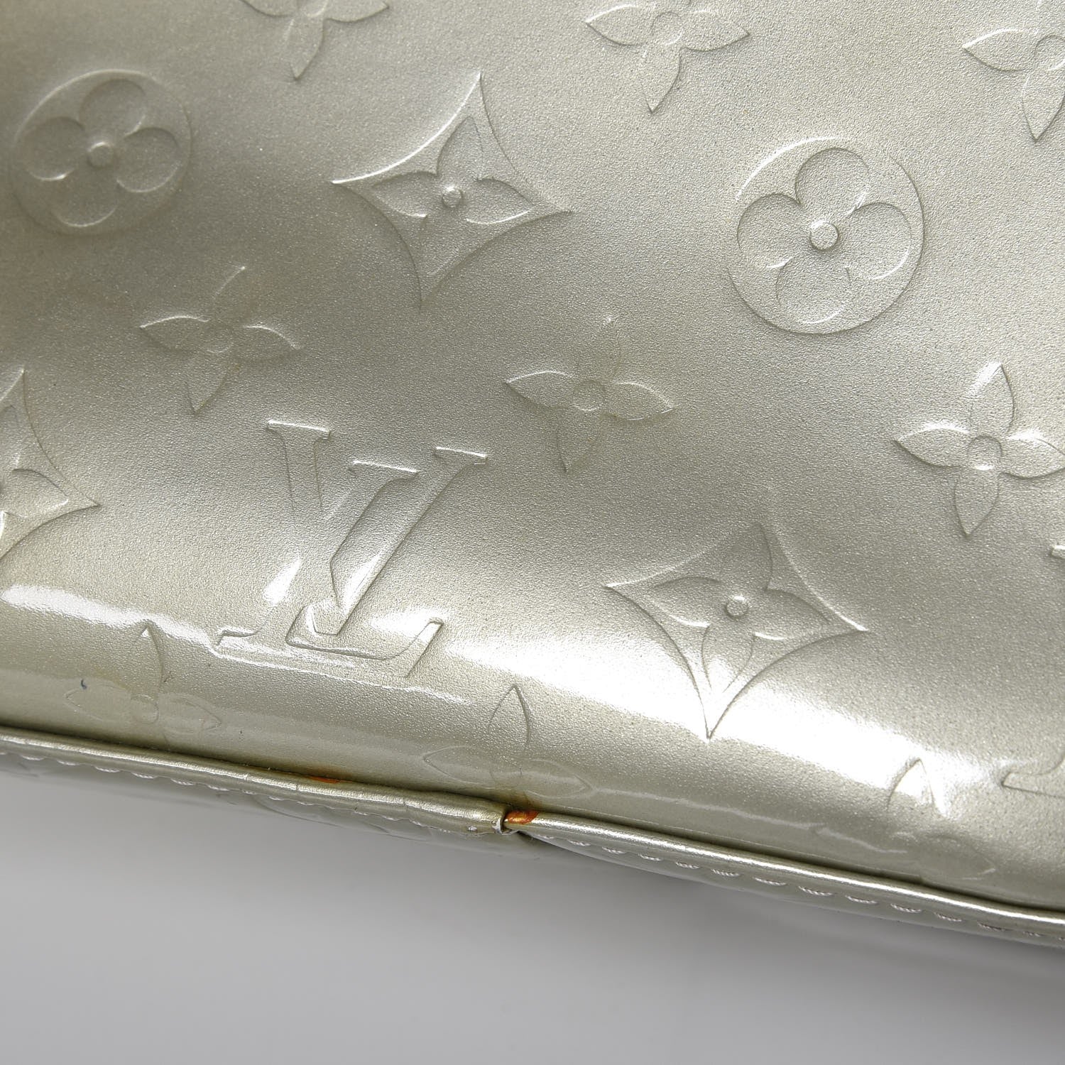 Louis Vuitton Vernis Columbus Silver 10 of 11