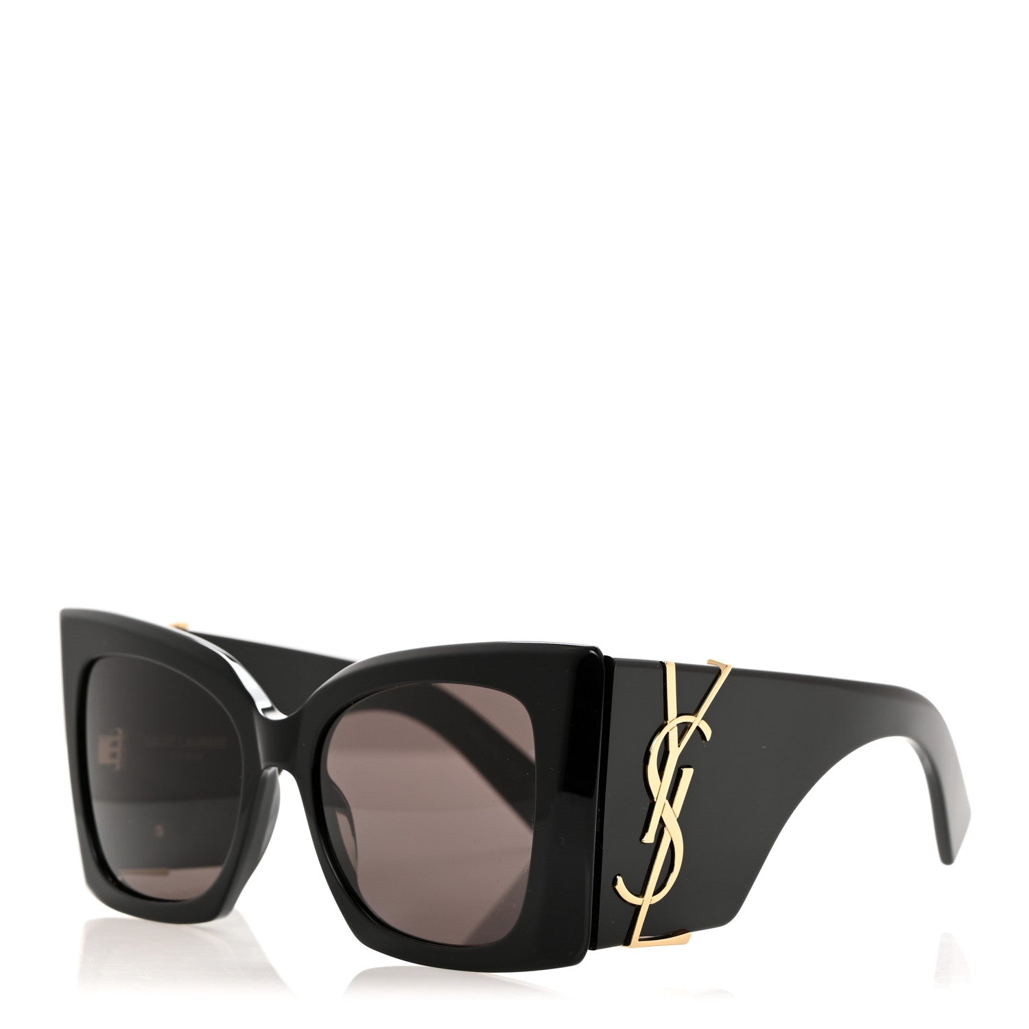 Saint Laurent Acetate Blaze Sunglasses SL M119 Black 1 of 7