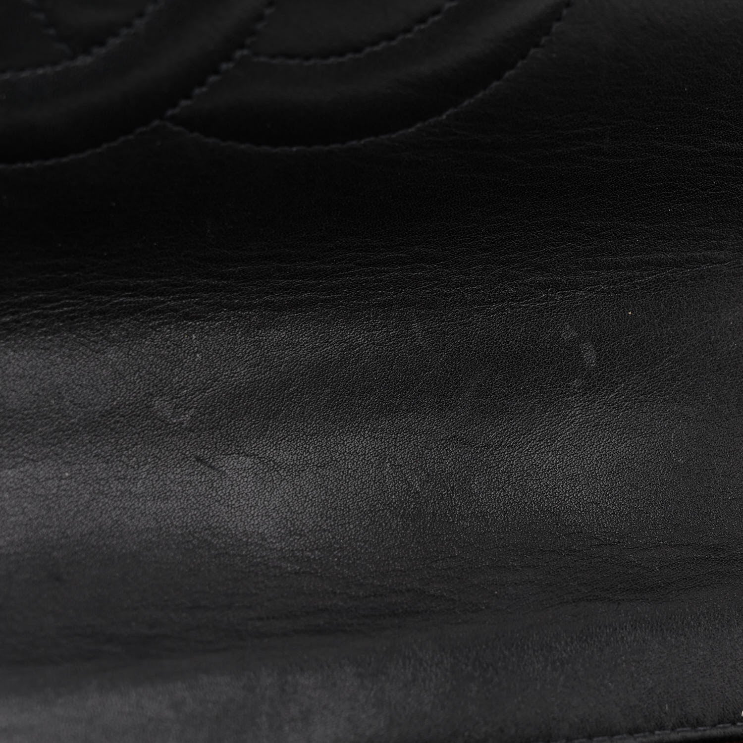 Chanel Lambskin Quilted XL Jumbo Single Flap Black 11 of 15