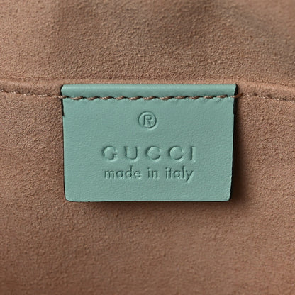 Gucci Calfskin Matelasse Diagonal Small GG Marmont Chain Shoulder Bag Multicolor Pastel 6 of 8