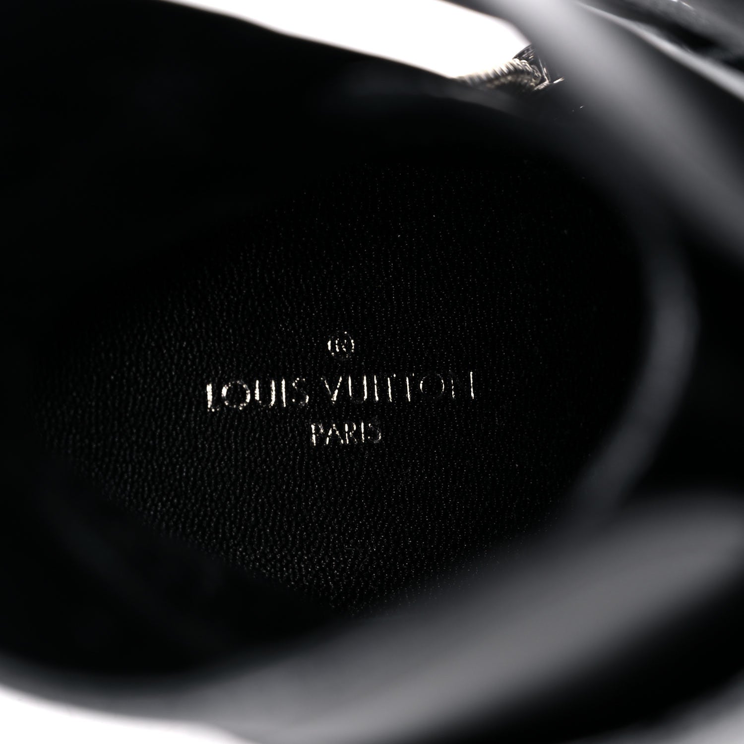 Louis Vuitton Calfskin Monogram Janet Ankle Boots 37 Black 7 of 9